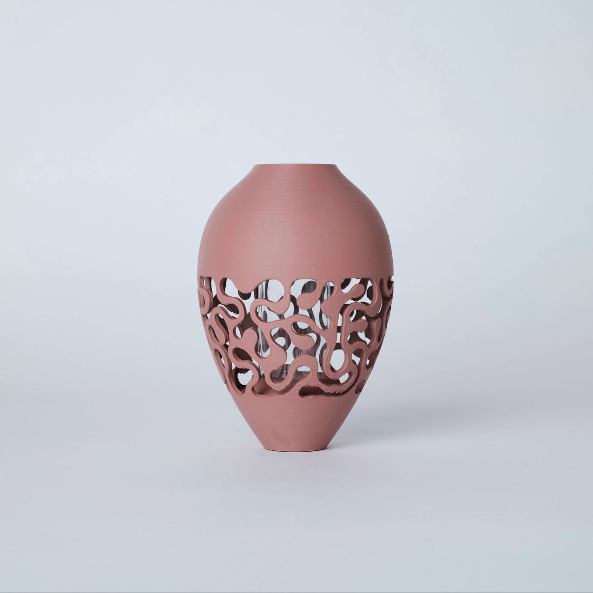 フラワーベース　NB2 Fine Edition　花瓶　花器　3Dプリント　3Dプリンター　インテリア　ガラス　プラスチックGogoCollective　GoGo1122　サハラサンセット