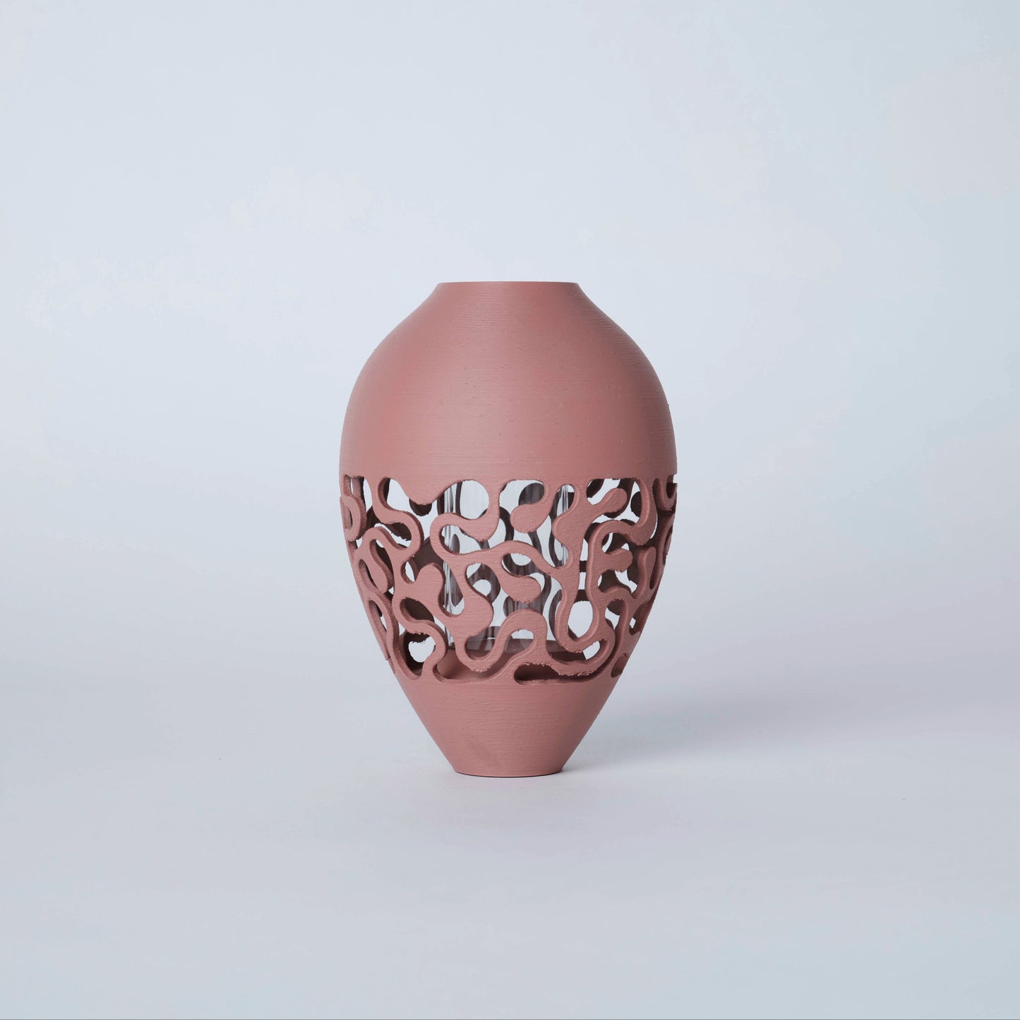フラワーベース　NB2 Fine Edition　花瓶　花器　3Dプリント　3Dプリンター　インテリア　ガラス　プラスチックGogoCollective　GoGo1122　サハラサンセット