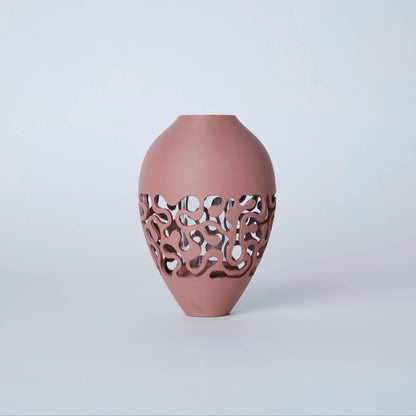 フラワーベース　NB2 Fine Edition　花瓶　花器　3Dプリント　3Dプリンター　インテリア　ガラス　プラスチックGogoCollective　GoGo1122　サハラサンセット