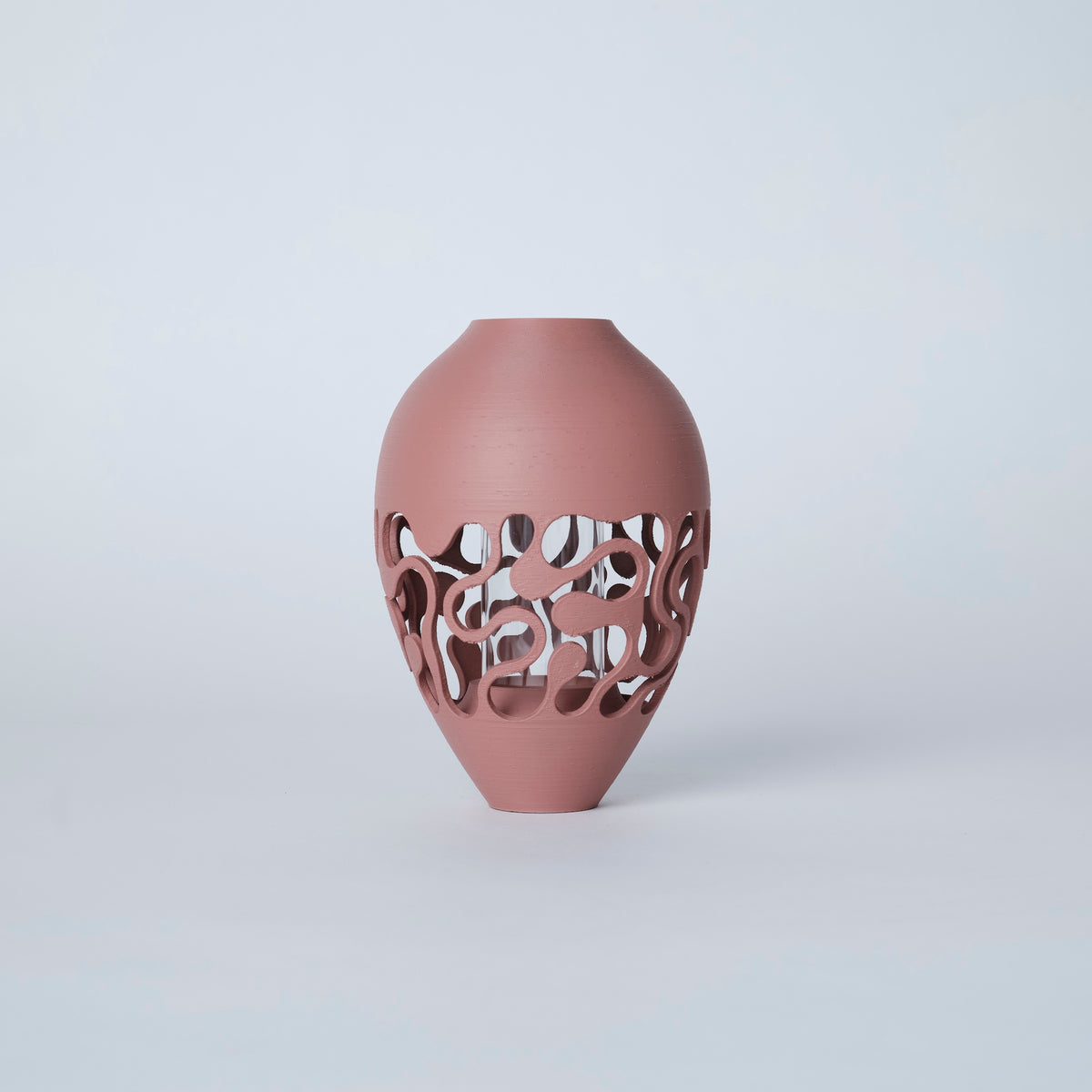 フラワーベース　NB2　花瓶　花器　3Dプリント　3Dプリンター　インテリア　ガラス　プラスチック　　GogoCollective　GoGo1122　サハラサンセット